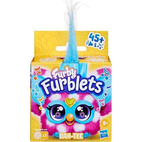 Furby Furblets Mini Friend 45+ Sounds Speaks Furbish Interactive Plush Toy - Picture 2 of 5